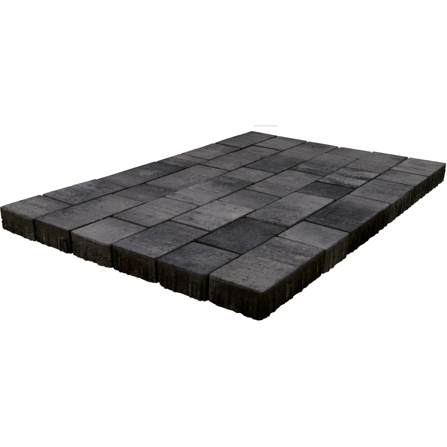 EHL Drän-Mehrformat-Pflaster Lille Grau-Anthrazit-nuanciert