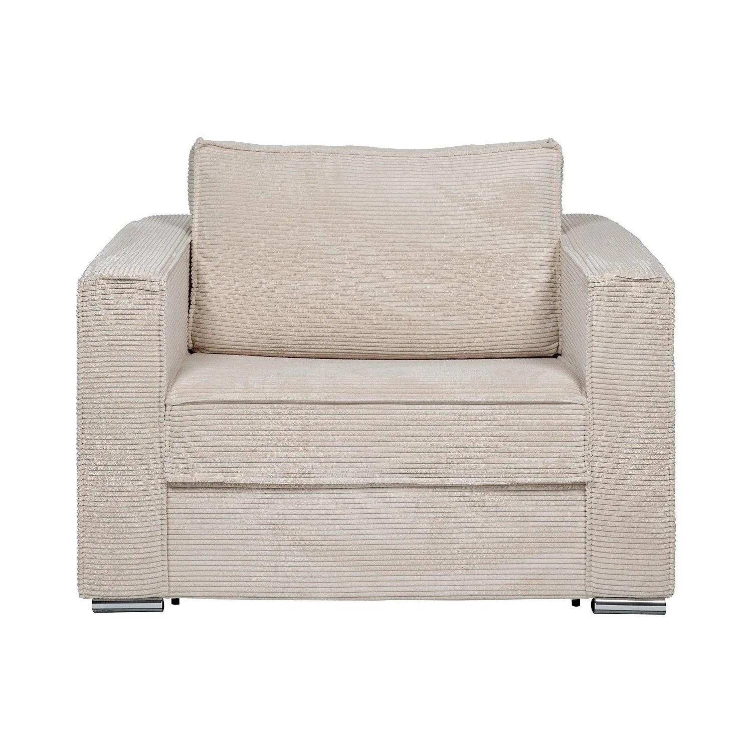 Vente-unique Schlafsessel Loreto Beige 128 cm