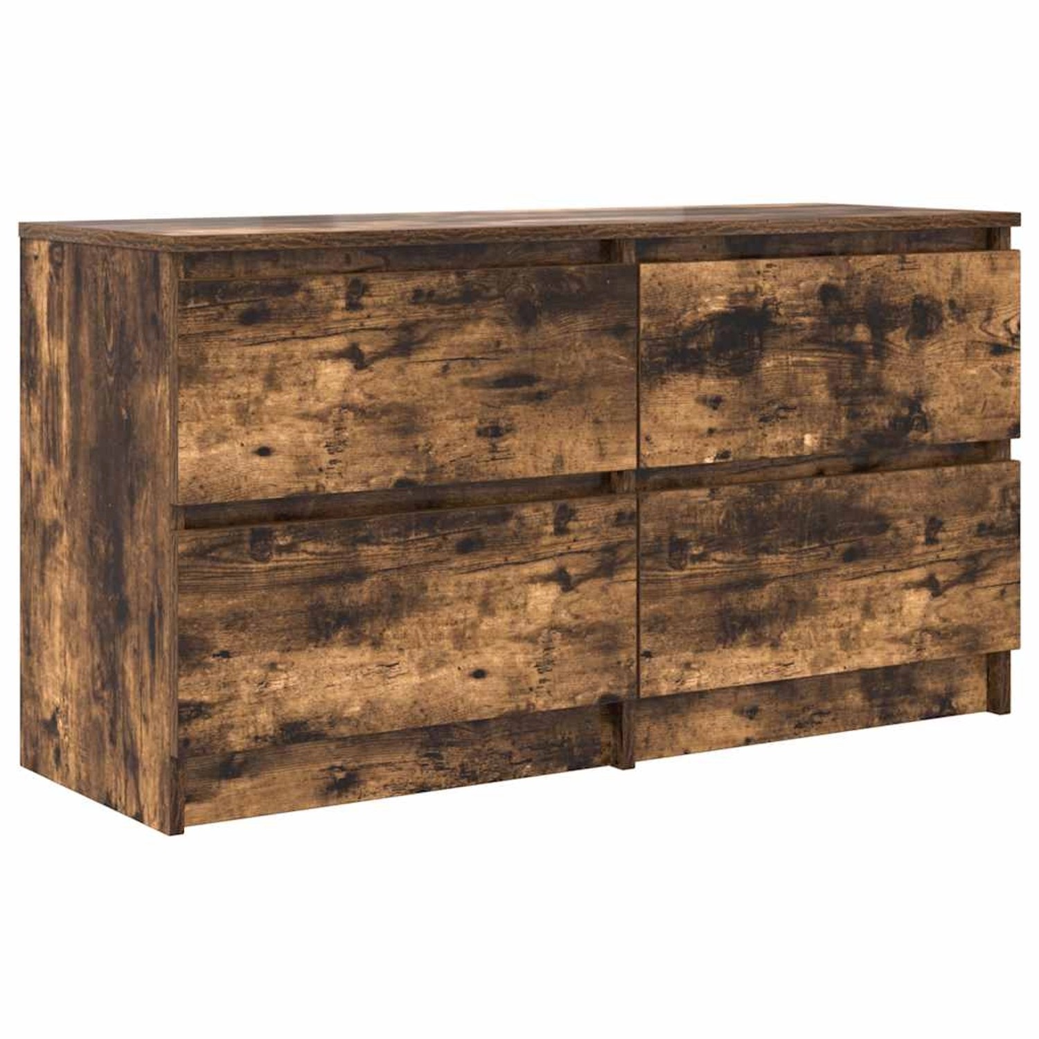 vidaXL TV-Schrank Räuchereiche 100x35x54 cm Holzwerkstoff 861800 günstig online kaufen