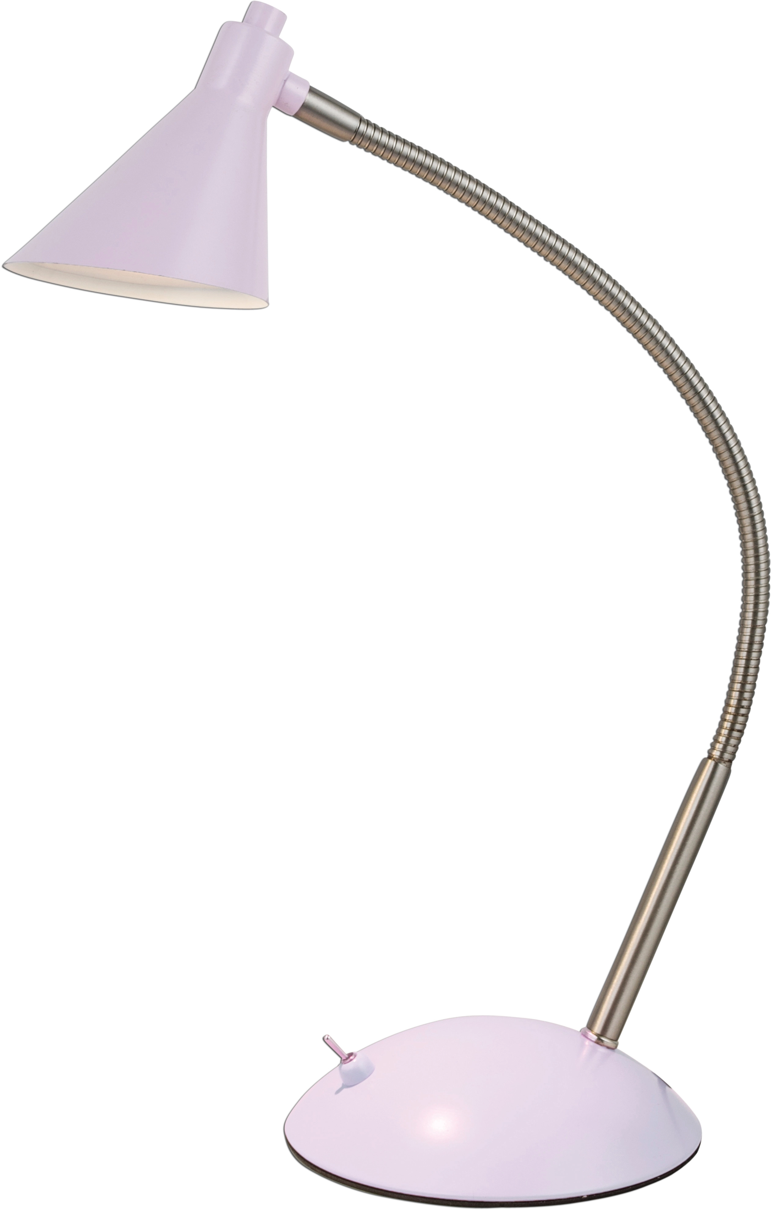 Violett LED-Tischleuchte Näve Pastell