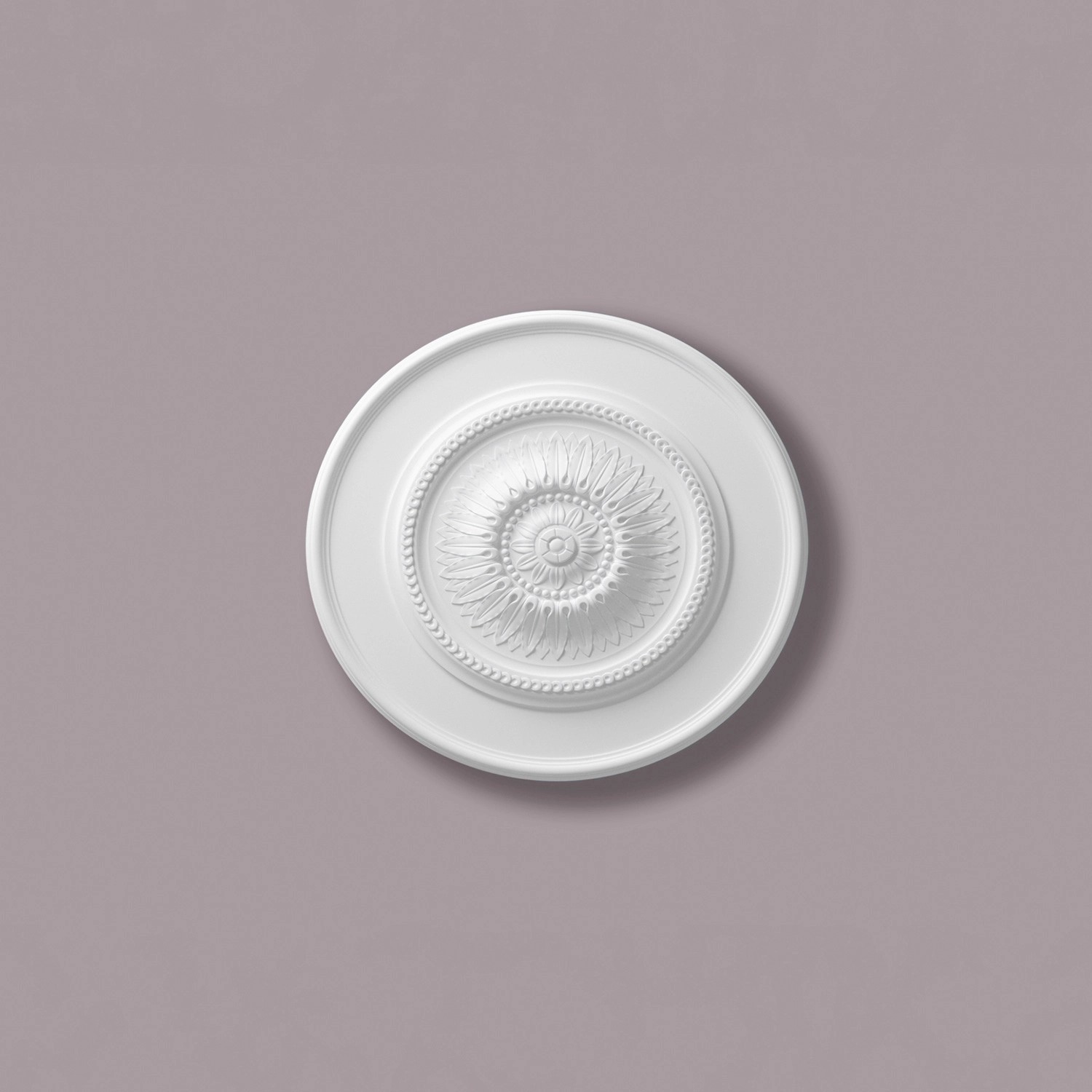 NOEL & MARQUET NMC R20 ARSTYL Rosette Zierelement 75,5 cm 75,5 cm x 5,5 cm Weiß