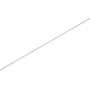 Silbernes Bilderseil, Ø 1,5 mm, als Meterware zum Basteln und Dekorieren.