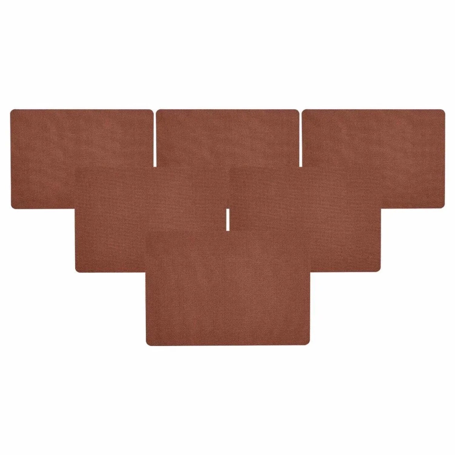 Ritzenhoff & Breker Evara Platzmatte 43 x 30 cm 6er Set Braun
