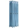 Zusammengefaltetes blaues vidaXL Faltzelt/Partyzelt 3x9m für den einfachen Transport.