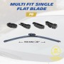 Michelin Scheibenwischer Multi Fit 70 cm für fast alle Fahrzeuge.