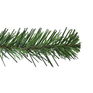 Detailaufnahme: Grüne Kunsttanne Hartola, 90 cm, für weihnachtliche Deko.