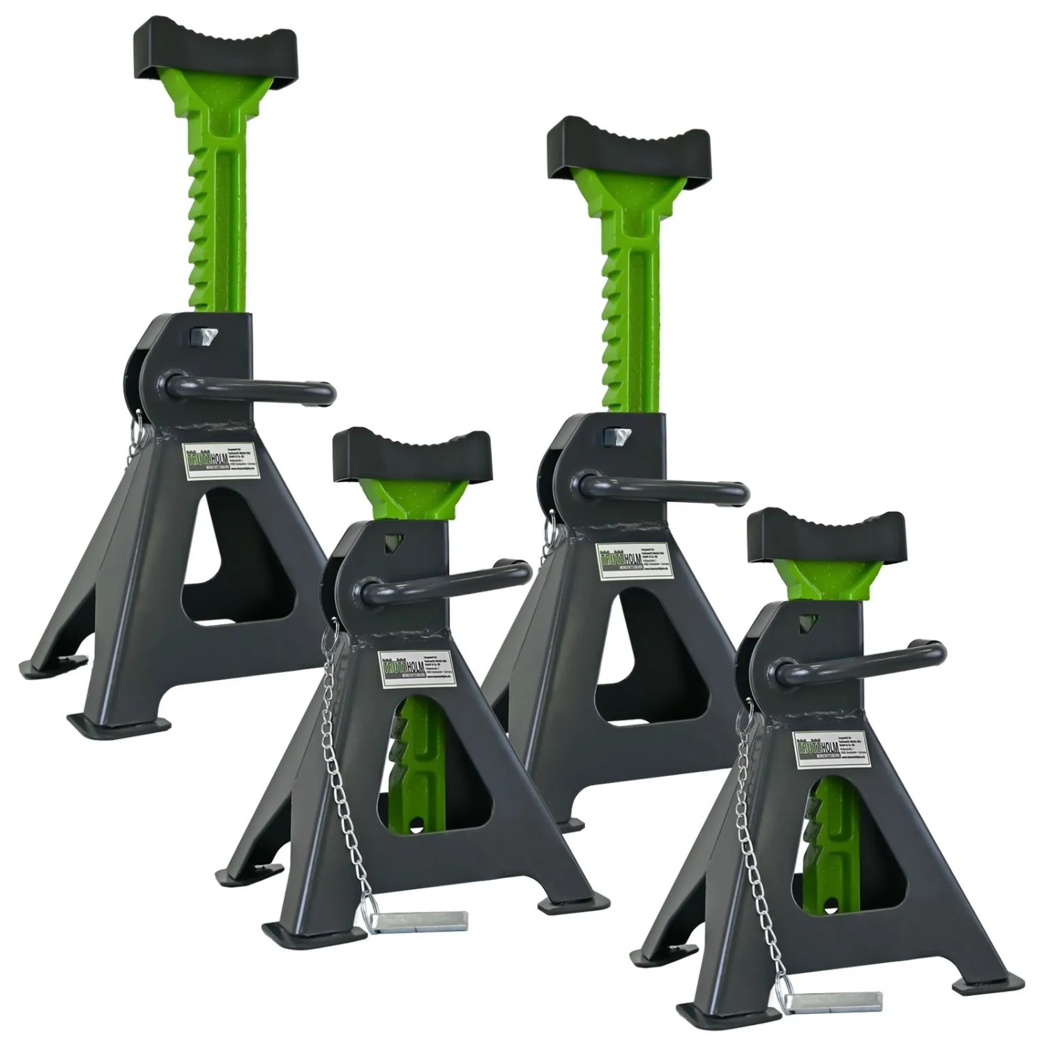 TRUTZHOLM Unterstellbock 4 Stück 3 Tonnen Traglast Pro Stütze Höhe Von 300 Bis 430 mm