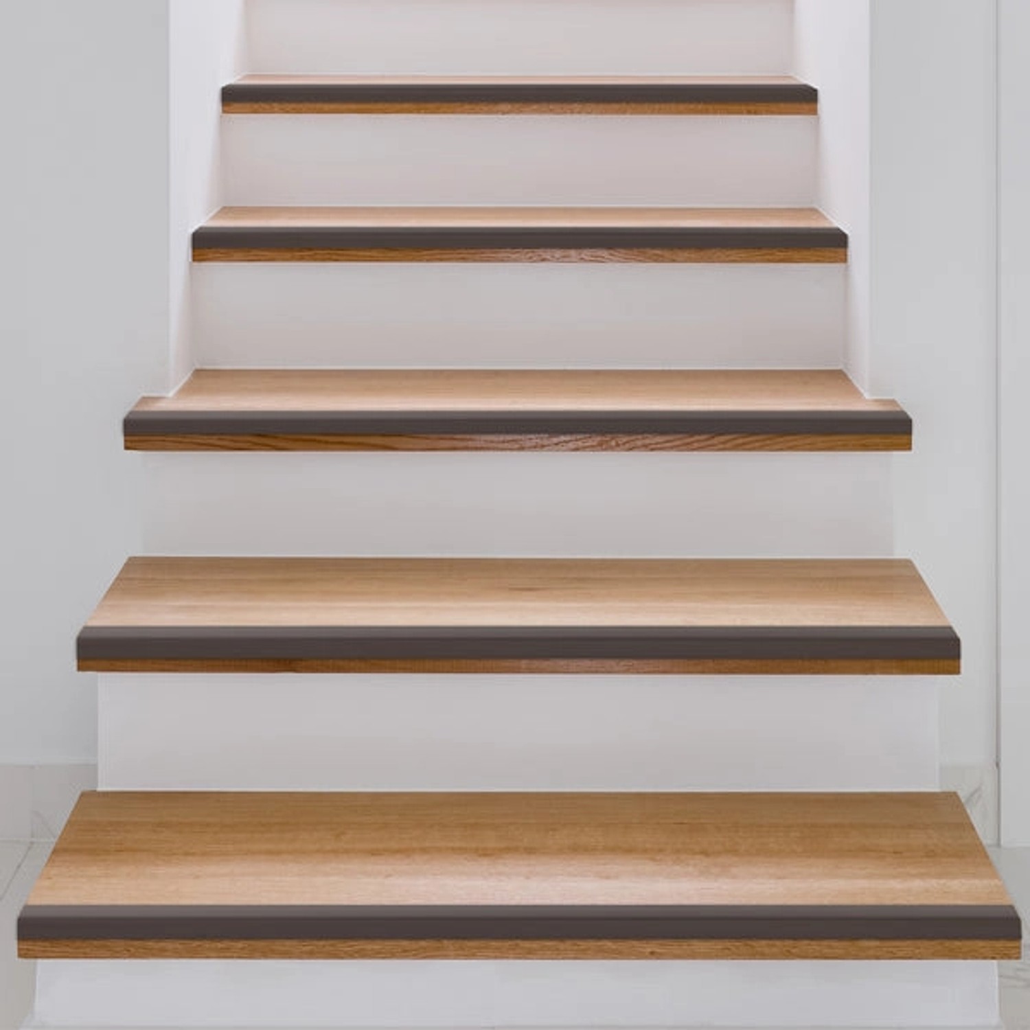 KARAT Treppenkantenprofil Silber 24,5x20mm - Selbstklebend Ohne Bohren