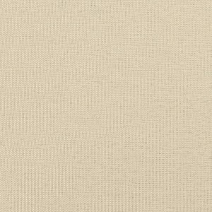 Nahaufnahme des creme-farbenen Stoffbezugs vom vidaXL Tagesbett.