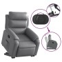 vidaXL Relaxsessel mit Aufstehhilfe Grau Kunstleder 3205045_6