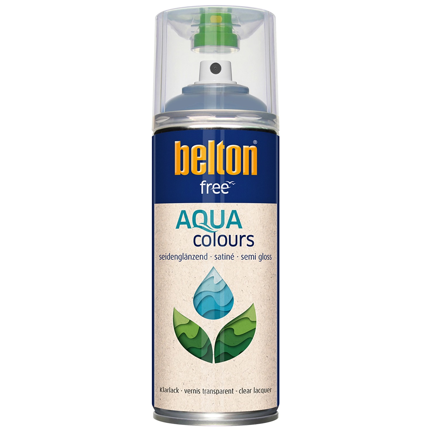 Belton Free AQUAcolours Klarlack Transparent seidenglänzend 400 ml