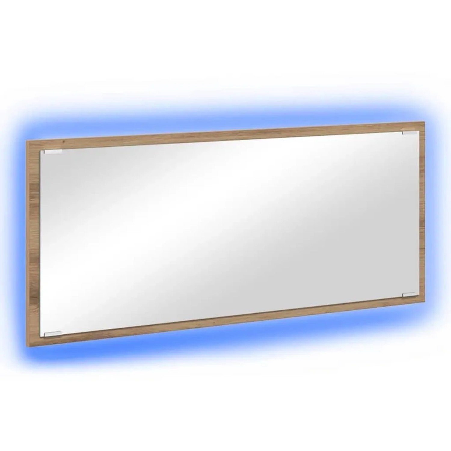 vidaXL Spiegel Artisan-Eiche 90 x 8,5 x 37 cm Holzwerkstoff 875420