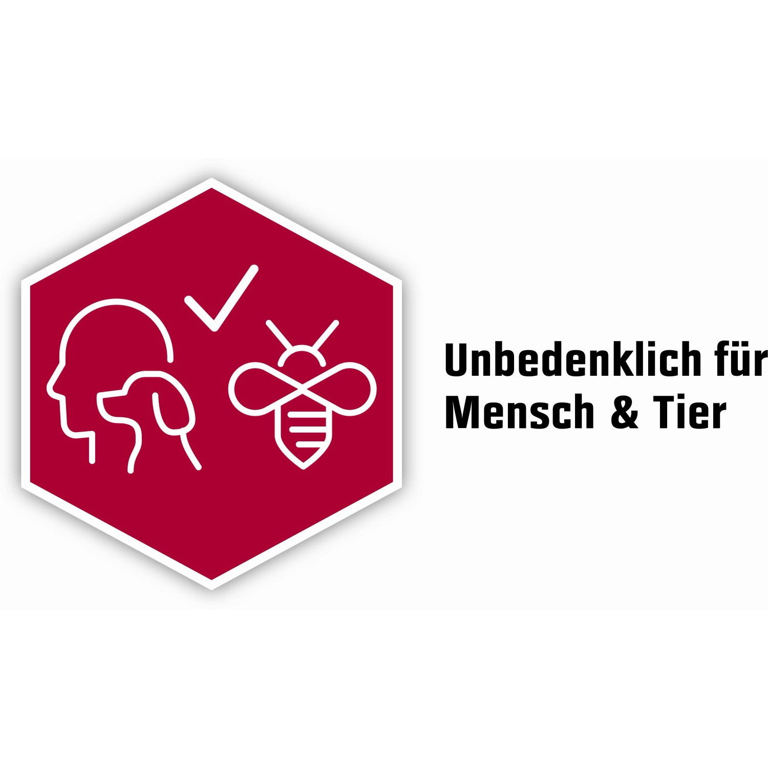 Symbol: Traumgartenerde ist unbedenklich für Mensch und Tier.