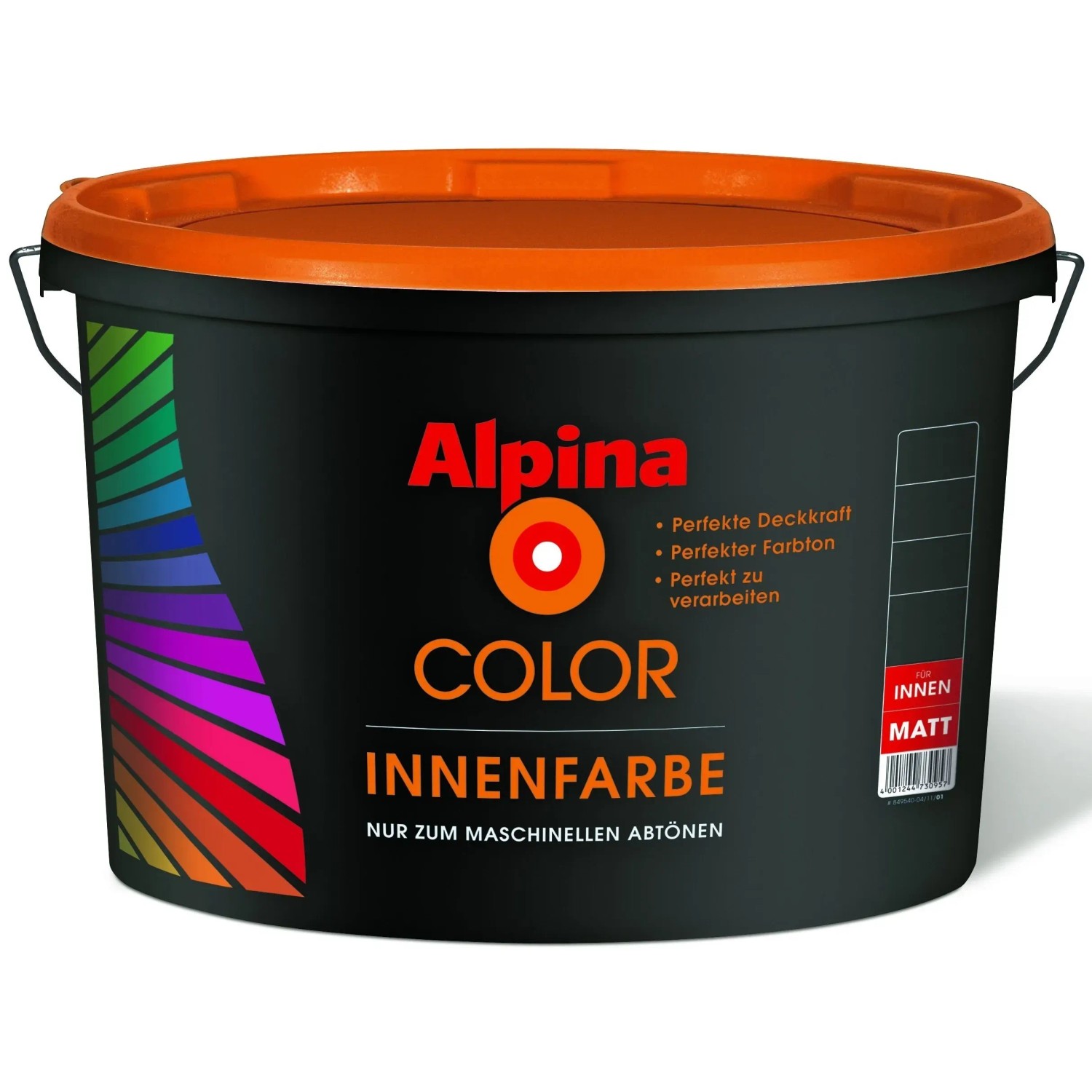 Alpina Innenfarbe Color Mix B2 Matt 2,5 l