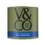 Farbeimer V&CO Premium-Innenfarbe Dead Flat Matt Blau Gedecktes Kobaltblau 2,5l