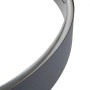 Detailaufnahme der schwarzen Lucande LED Pendelleuchte Daelor aus Metall.
