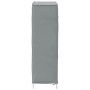 vidaXL Schuhschrank Grau 60,5x30x97 cm Vliesstoff 4100621_8