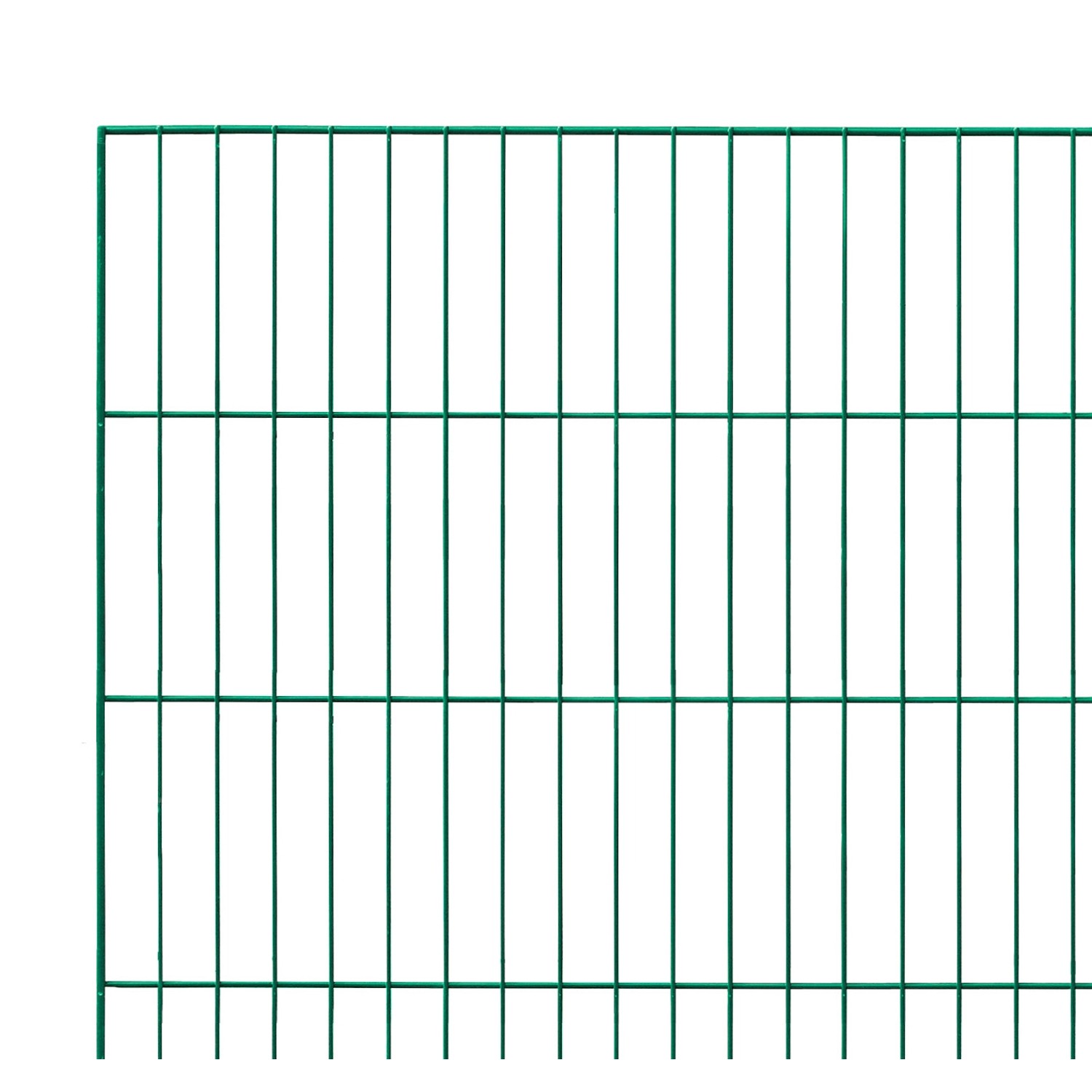 Einstabmattenzaun Grün 100 cm x 200 cm