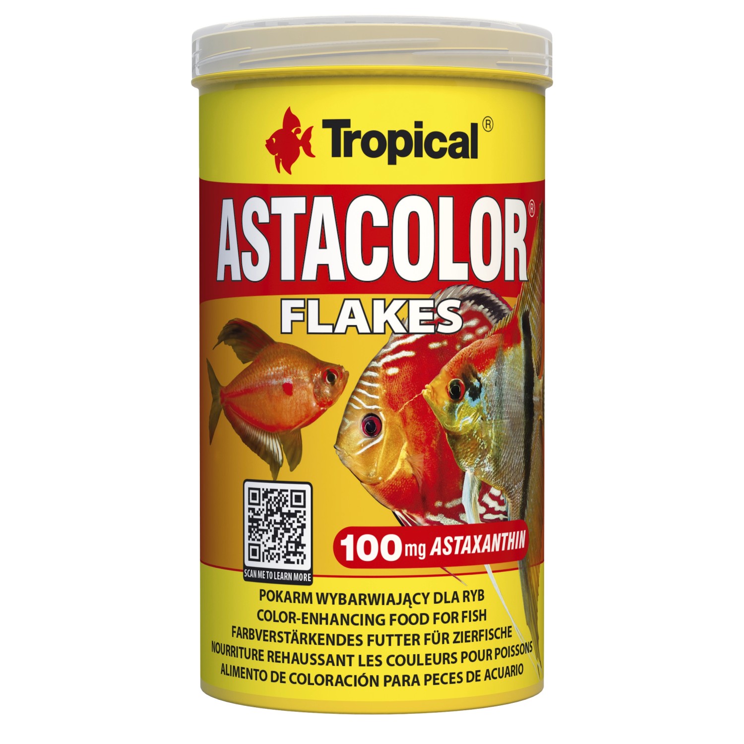 Tropical Flockenfutter Astacolor 500 ml