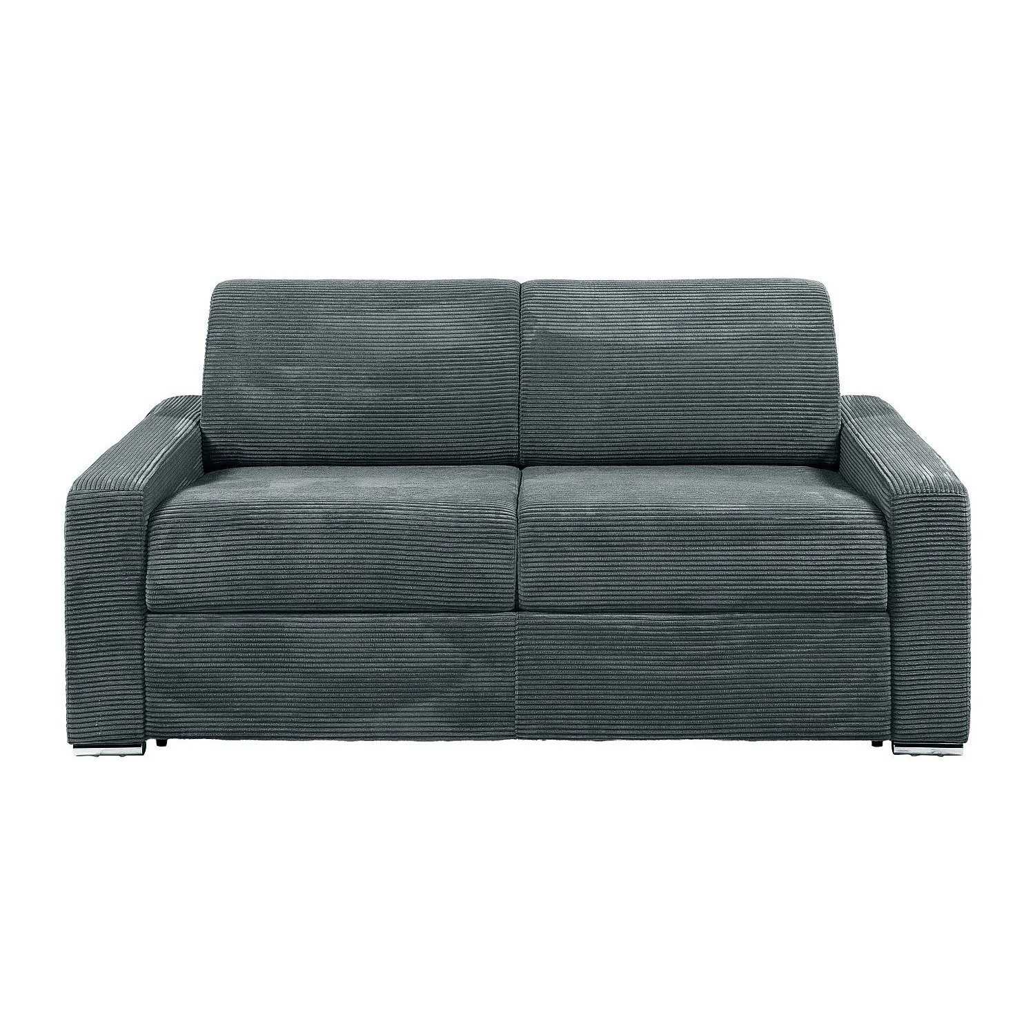 Vente-unique Schlafsofa Calito Anthrazitgrau 194 cm