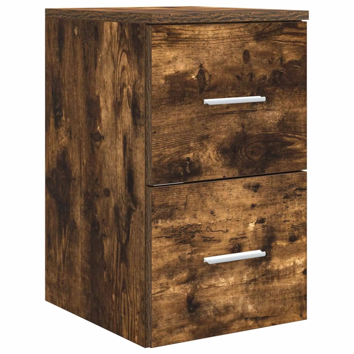 vidaXL Badezimmerschrank Inzwischen Geräucherte Eiche 30 x 41 x 50 cm 890370