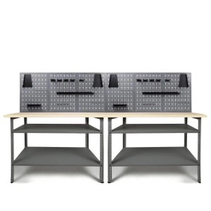 Ondis24 Werkstatt Set Basic 240cm Melamin + 2 Jochen