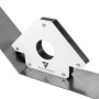 STAHLWERK Magnet-Schweißwinkel Set, 34kg, für 45°, 90°, 135° Winkel. Zubehör für Schweißgeräte.