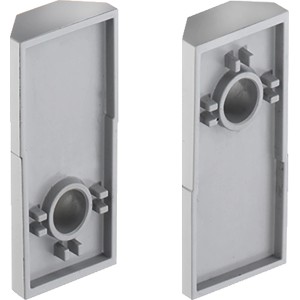 Hansgrohe Raindance Eckmontageset aus Kunststoff, Detailansicht.