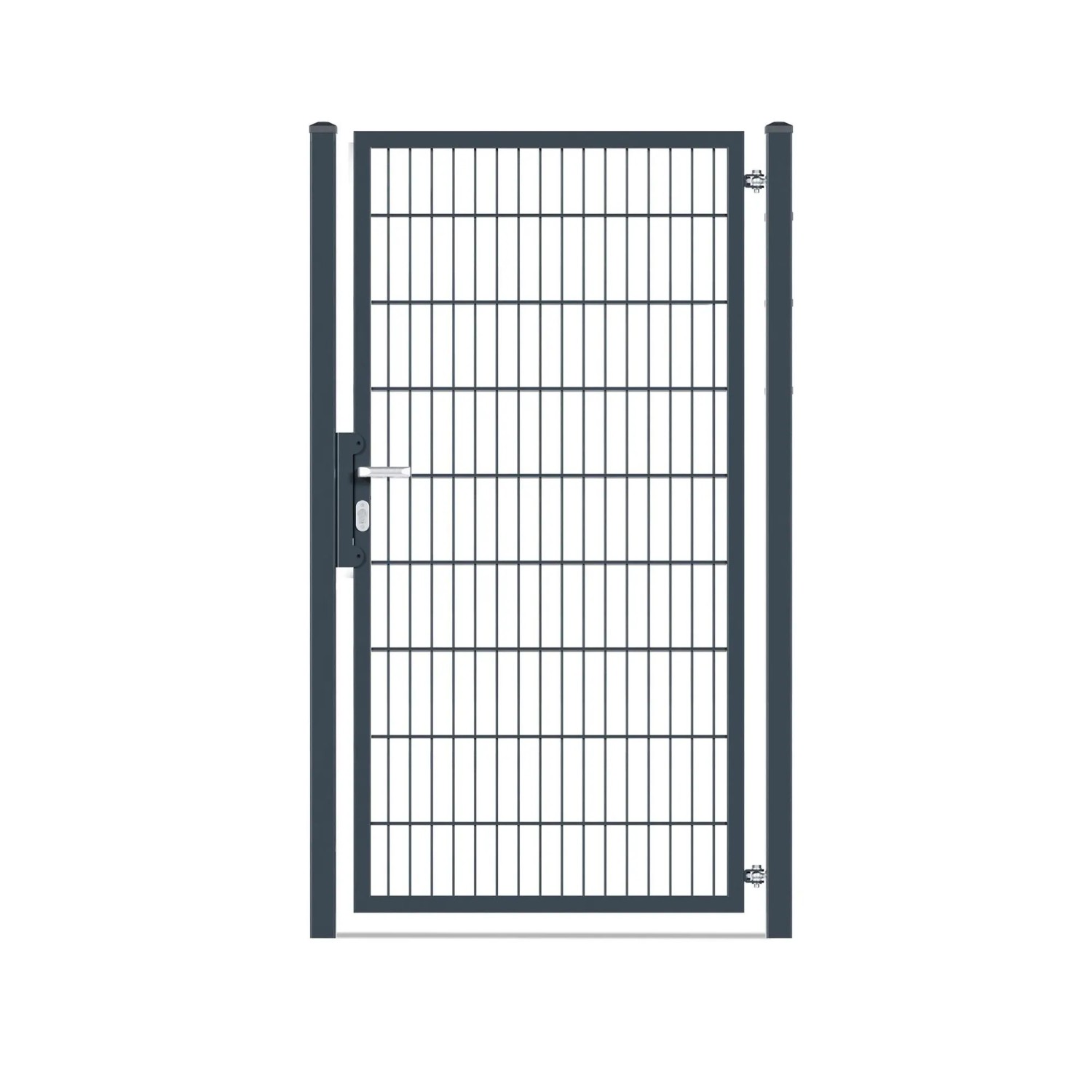 Deutsche Zauntechnik Gartentor Vario Basic DS 100 cm x 180 cm Anthrazit