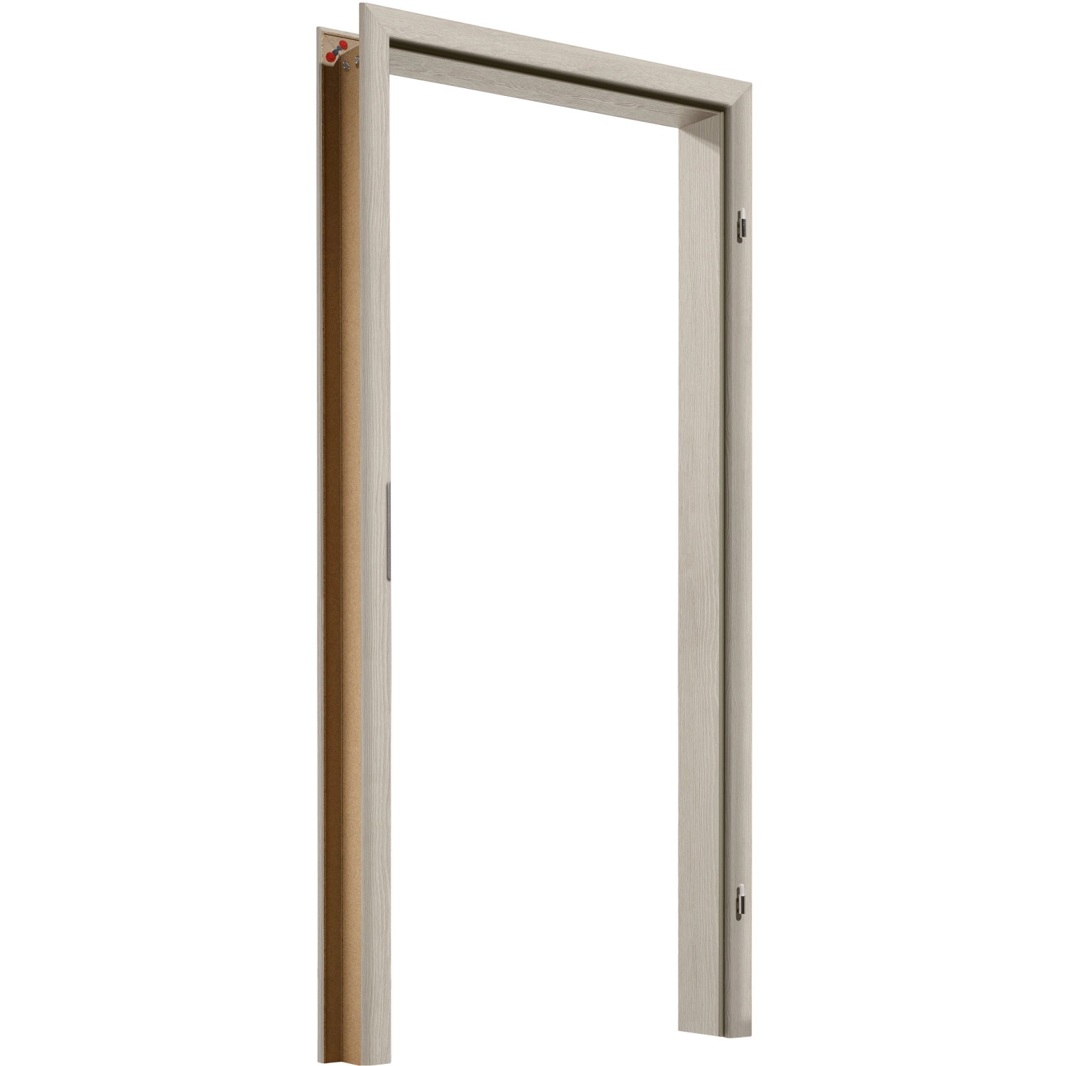 Zarge CPL Eiche Silber Nachb. (GLN38) 86 cm x 198,5 cm x 10 cm Anschlag L/R