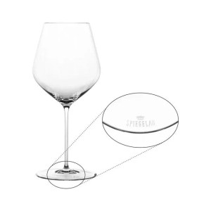 Spiegelau Hi-Lite Burgunderglas, 734 ml, 6er Set. Kristallglas für Weinliebhaber, spülmaschinenfest.