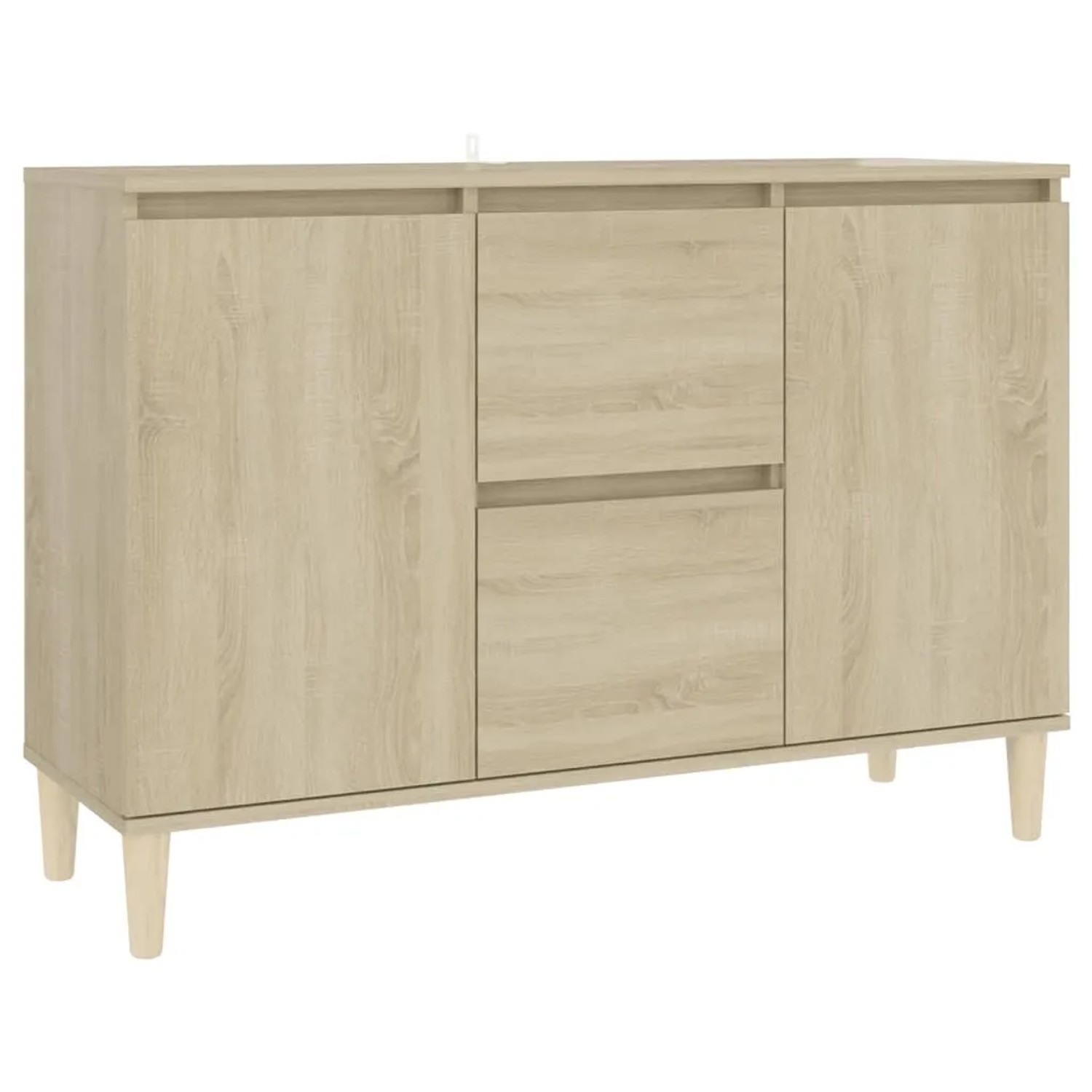 vidaXL Sideboard Sonoma-Eiche 103,5x35x70 cm Holzwerkstoff 806106
