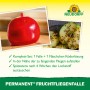 Neudorff Fruchtfliegenfalle: Rot, Apfelform. Zur Bekämpfung von Fruchtfliegen im Haus und Garten.