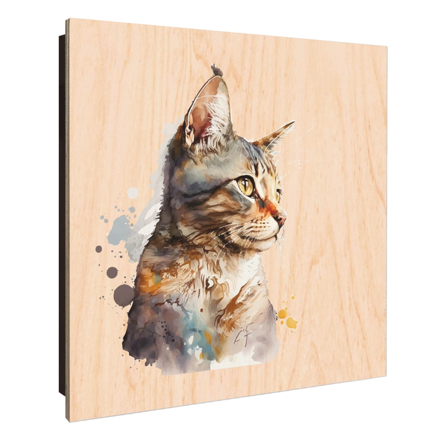 Banjado Großer Schlüsselkasten Holz 30x30cm Schwarz Scharnier Links 50 Hake günstig online kaufen