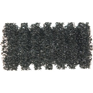 Tetra Vorfilterschwamm EX 400-1200 Plus für Aquarium Außenfilter, schwarzer Filterschwamm.