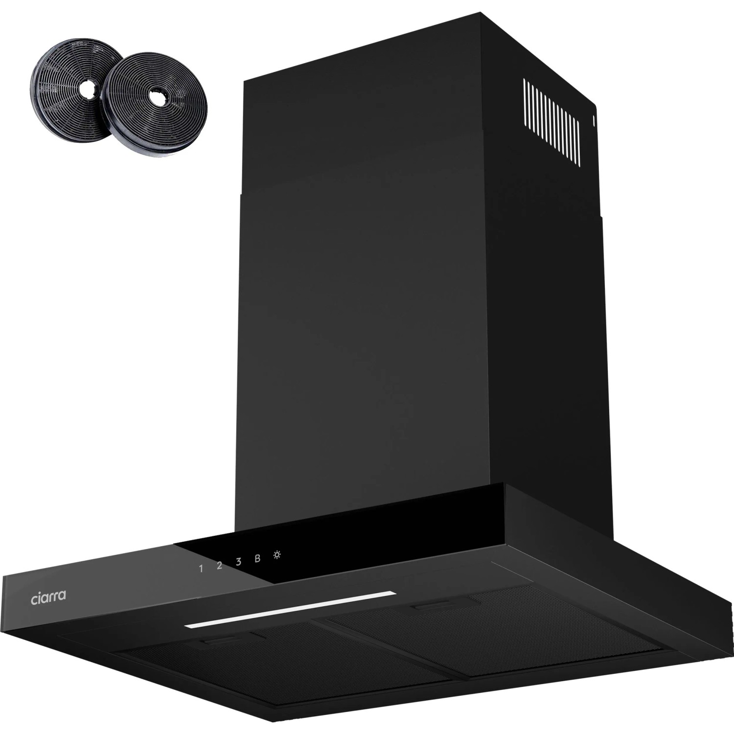 CIARRA Wandhaube 60 cm 706 m³/h A+++ Dunstabzugshaube WIFI-APP Touch Control VMB6102