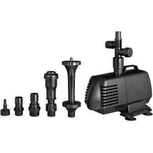 Ubbink Xtra 3.900 Springbrunnenpumpe (110W) mit Zubehör für Wasserspiele und Fontänen.