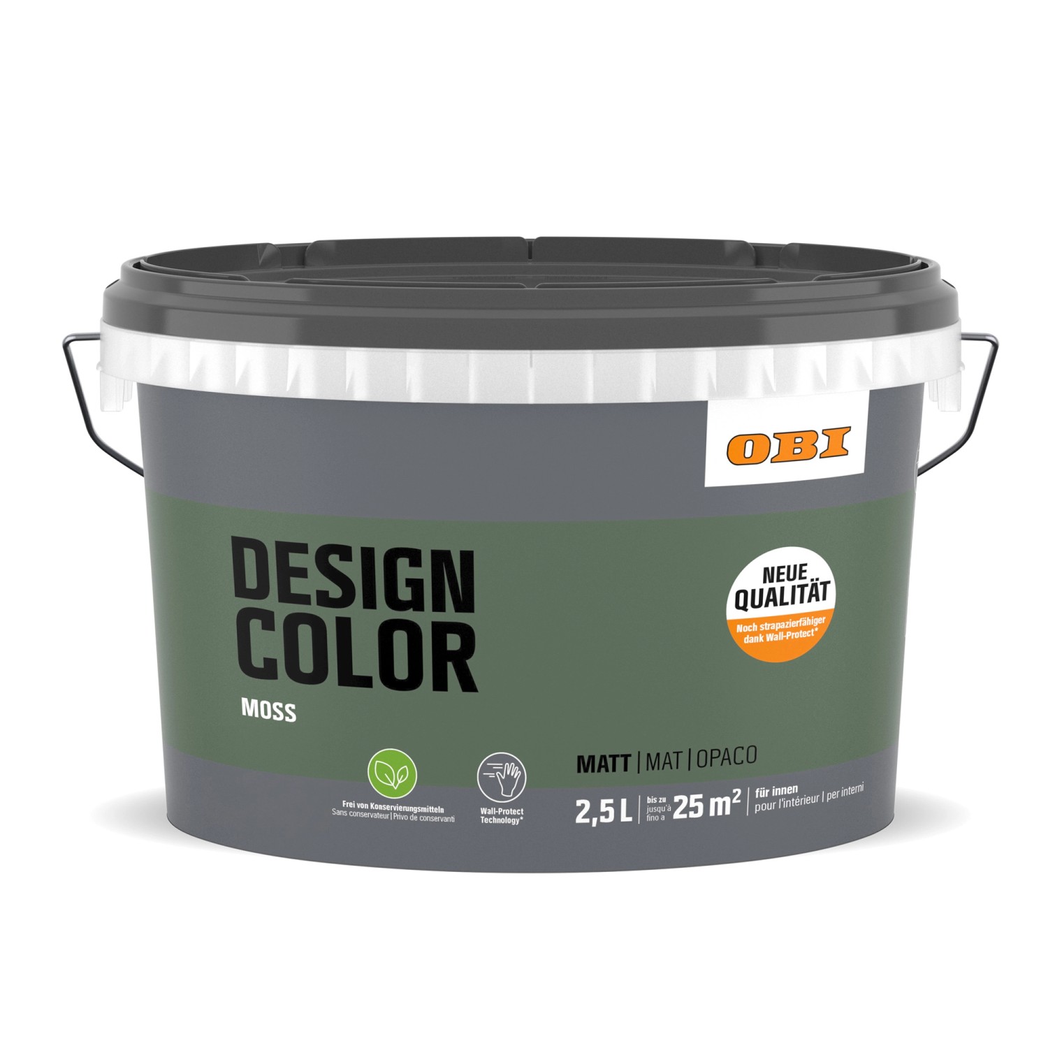OBI Design Color 2,5 l Moss