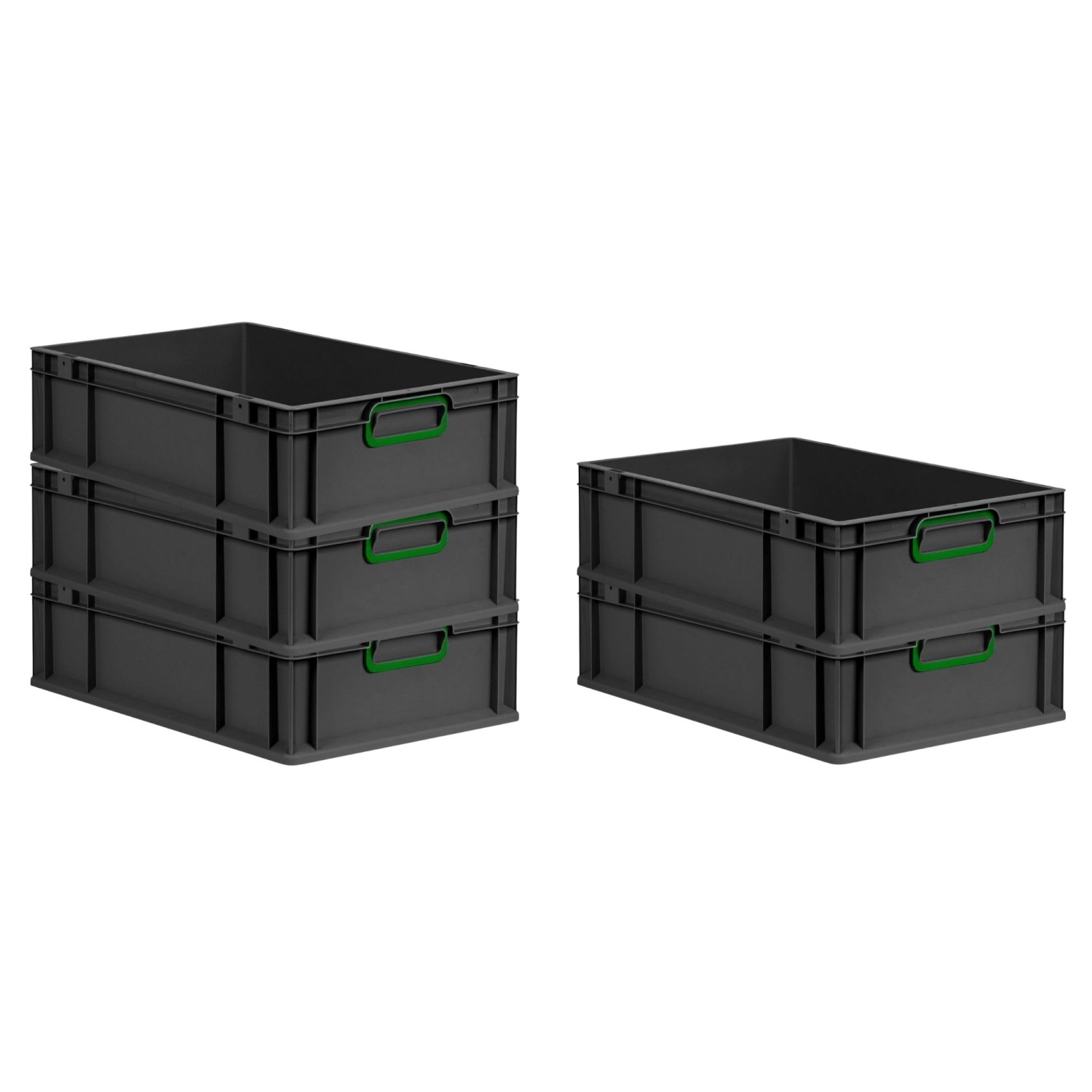 PROREGAL SuperSparSet 5x Eurobox Nextgen Color HxBxT 17x40x60cm 34 Liter Gr günstig online kaufen