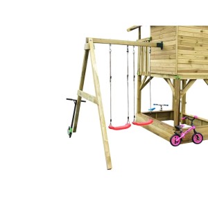 Prestige Garden Doppelschaukelanbau Doppelschaukel-Modul KDI für Prestige Garden Stelzenhäuser