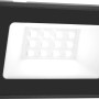 Grauer LED Strahler 10W für Innen und Außen. Kompaktes, modernes Design.