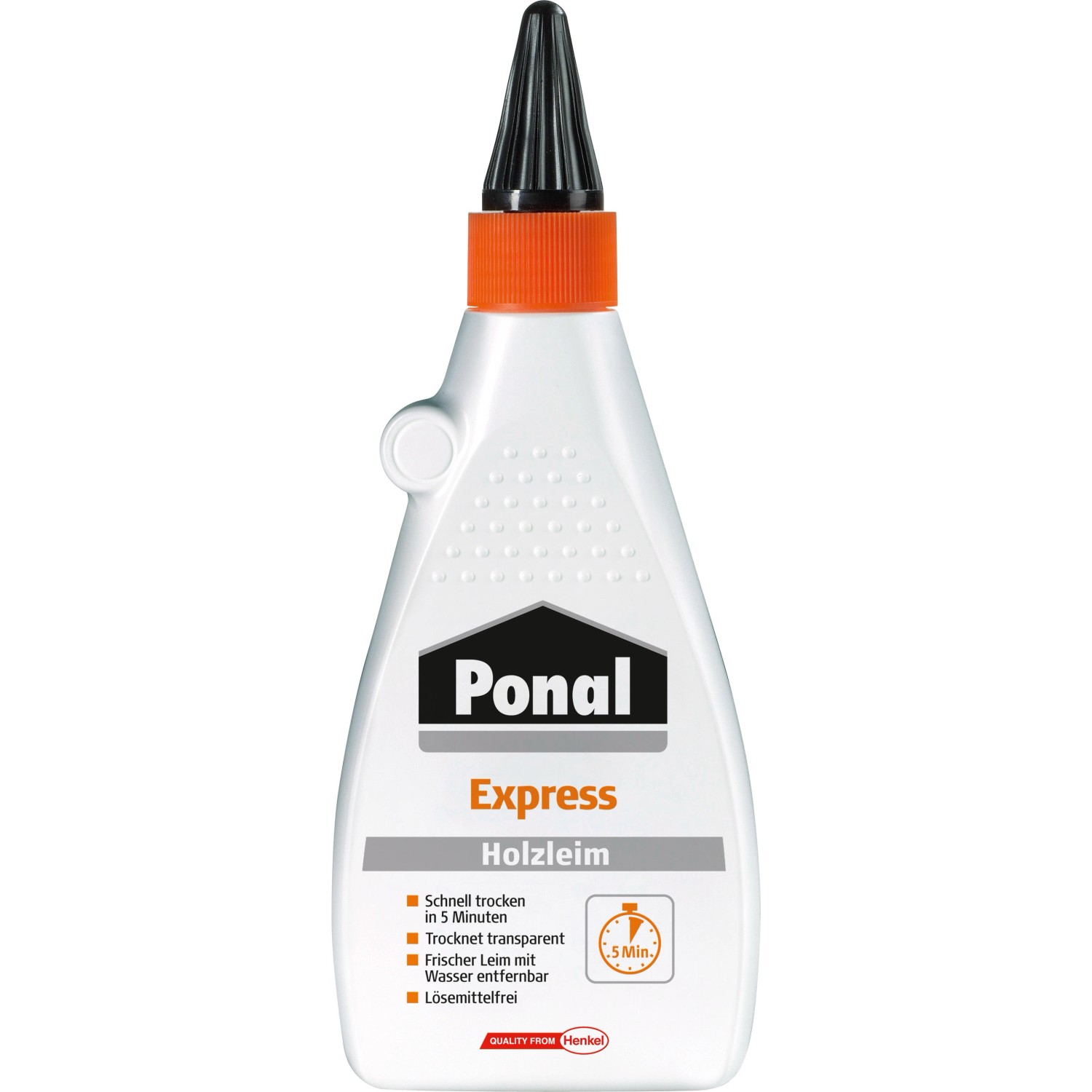 Ponal Holzleim Express 550 g Flasche Transparent