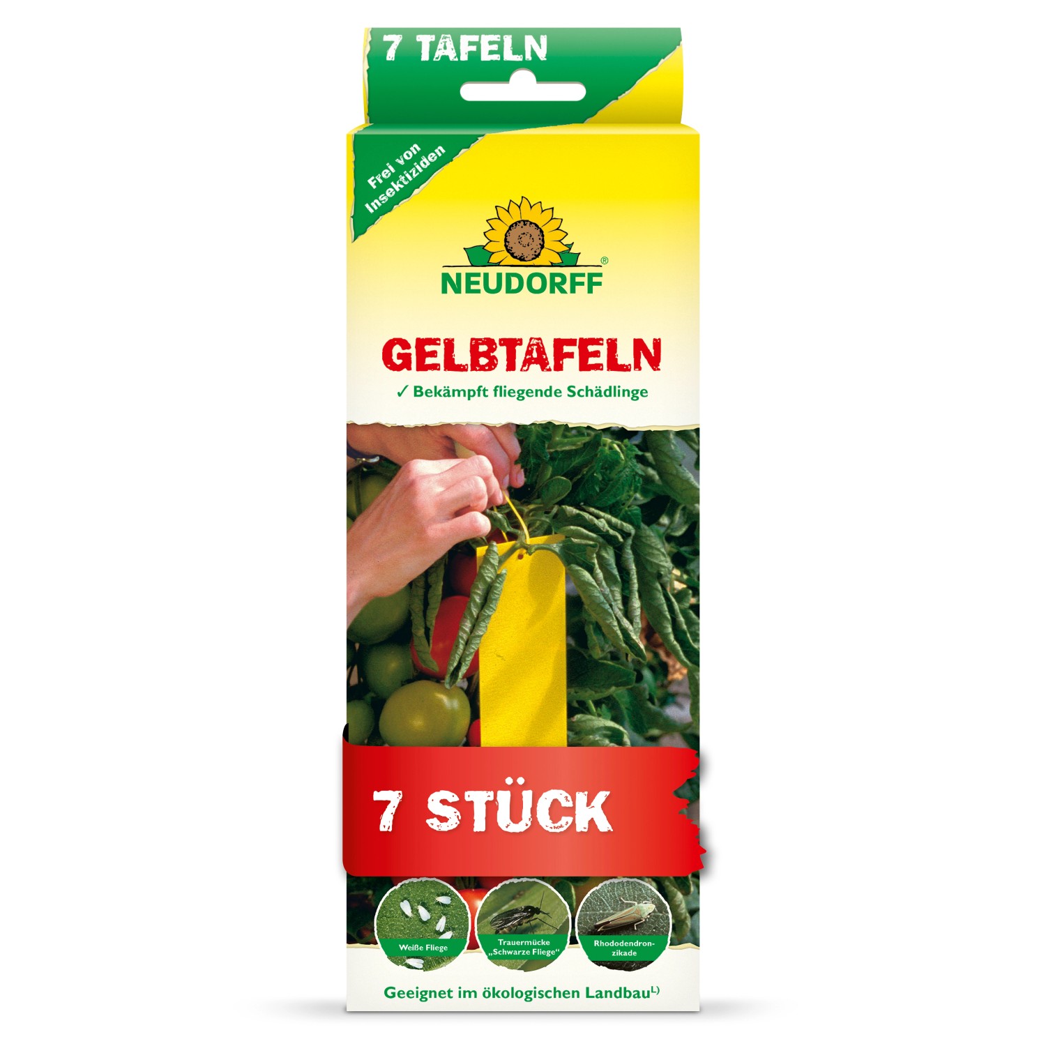 Image of Neudorff Gelbtafeln 7,50 x 20 cm