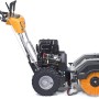 Stiga Benzin-Kehrmaschine SWS 800 GE mit Elektrostart und 80 cm Arbeitsbreite.