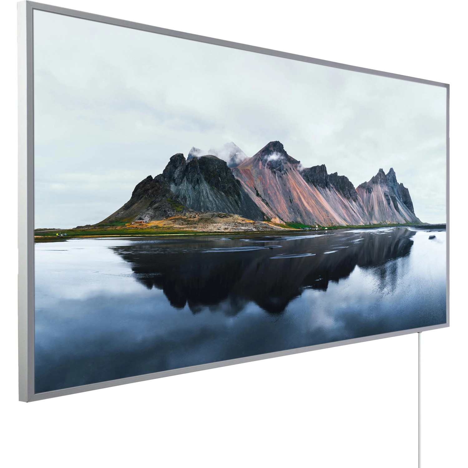 Könighaus Infrarotheizung Panorama-Serie 60 cm x 100 cm 800 W Berg und See