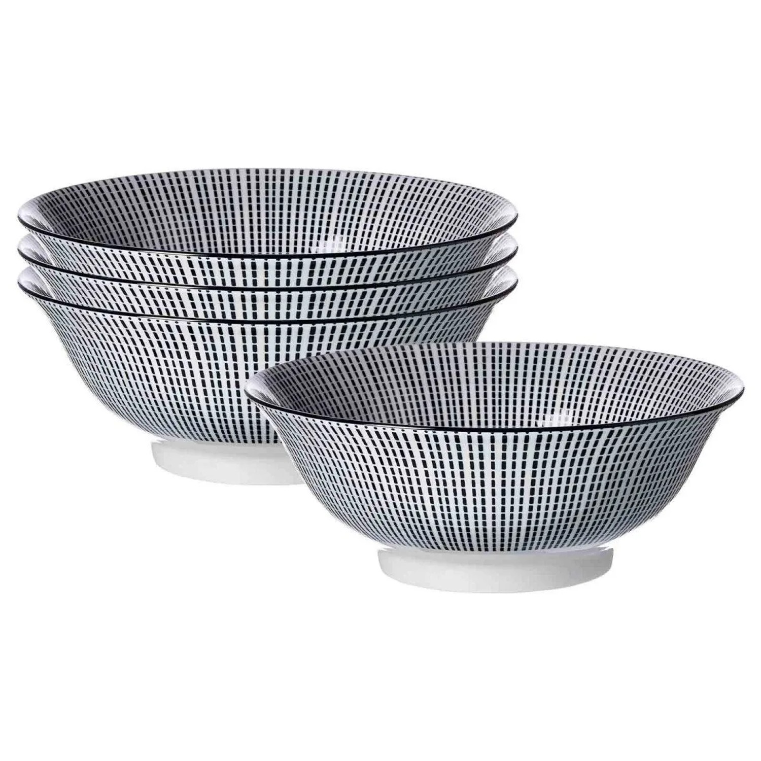Ritzenhoff & Breker Takeo Stripes Servierschale 21 cm 4er Set