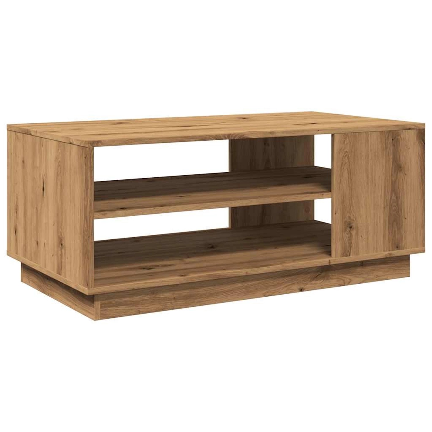 vidaXL Couchtisch Artisan-Eiche 102x55x43 cm Holzwerkstoff 856801 günstig online kaufen