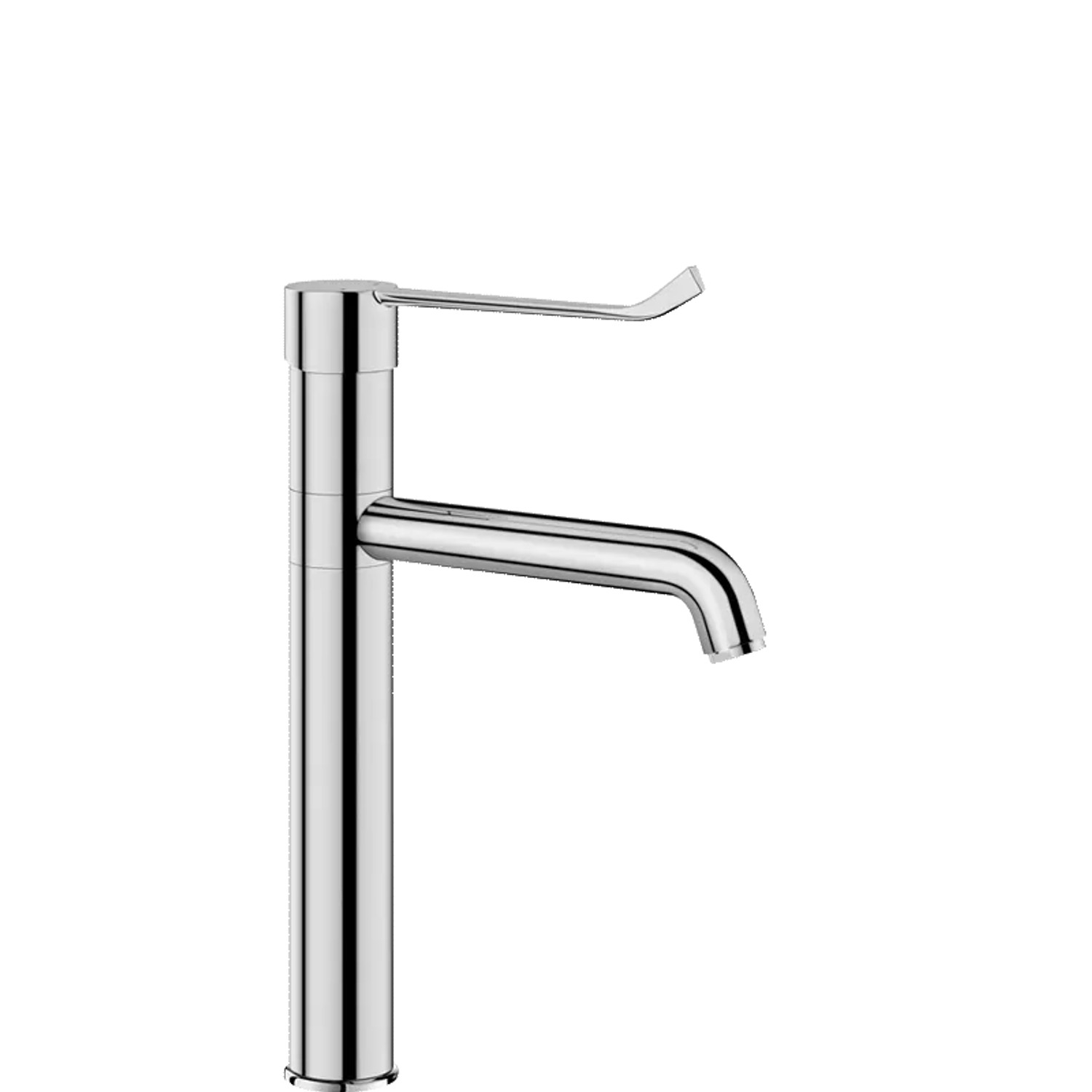 Delabie Einhebel-Waschtischmischer Schwenkauslauf H205 L170 Hygienehebel