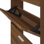 vidaXL Schuhschrank Braun Eichen-Optik 59x17x150 cm Holzwerkstoff 342525_8