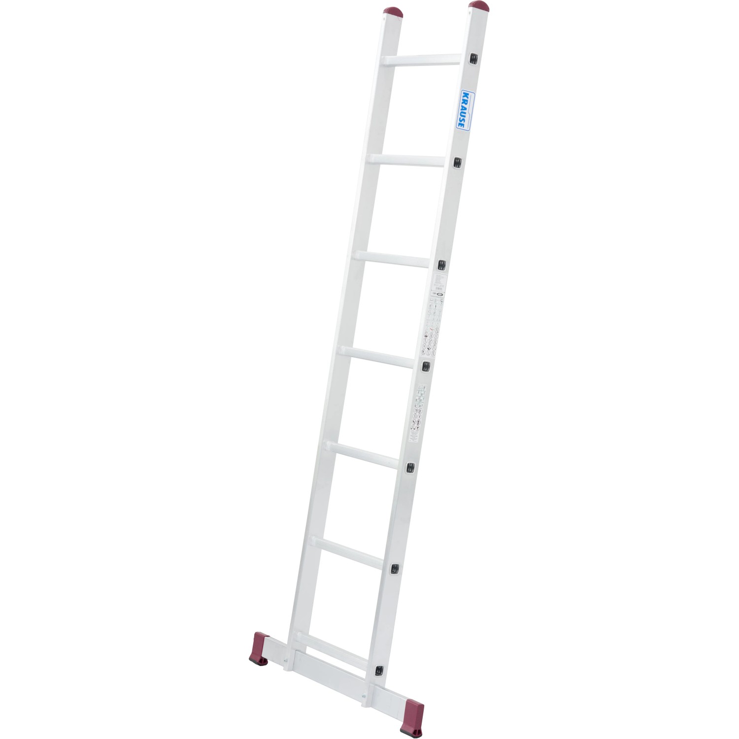 Krause Corda Leiter-Gerüst mit 2x7 Sprossen, vielseitig als Arbeitsbühne, Bock- oder Anlegeleiter einsetzbar.